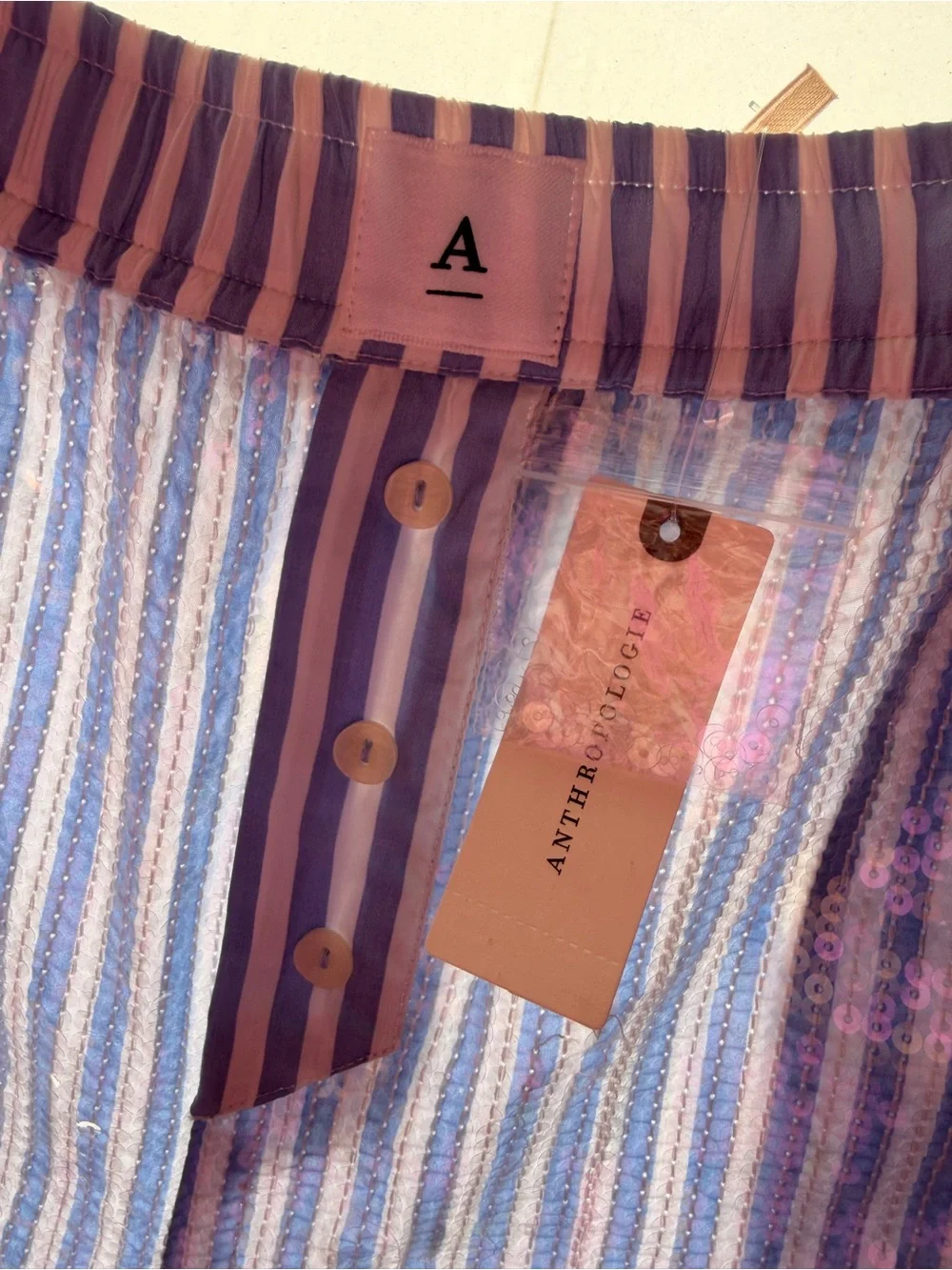 Anthropologie / Sequin Boxer Shorts